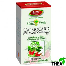 Calmocard - calmant cardiac 60 capsule Fares
