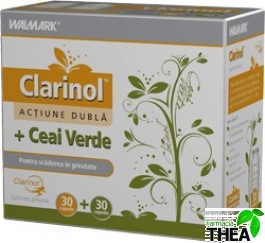 Clarinol cu ceai verde 30 capsule 
