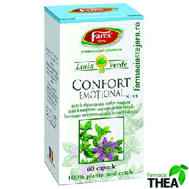Confort Emotional (Anxiolitic) 60 capsule Fares