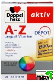 Doppelherz A-Z Retard cu luteina 60 tablete