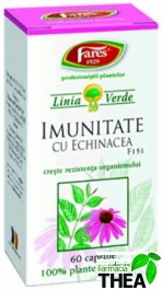 Imunitate cu Echinaceea 60 capsule Fares