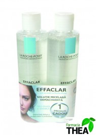 La Roche Posay Effaclar solutie micelara Promo 1+1 Gratis 