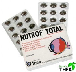 Nutrof Total - vitamine pentru ochi 30 capsule