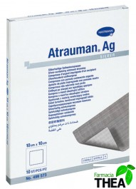 Atrauman 5cm x 5cm pansament cu argint/ bucata 