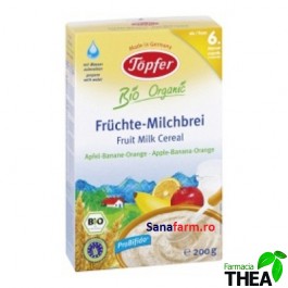 Topfer Cereale gris cu fructe 6luni+ 200g