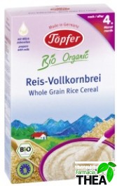 Topfer Cereale orez integral 4luni+ 175g