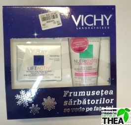 Vichy Liftactiv crema antirid + Vichy Nutriextra crema de corp CADOU